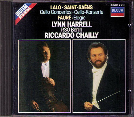 英CD Saint-Saens, Lalo, Chailly; Br Cello Concerti 4143872 Decca /00110