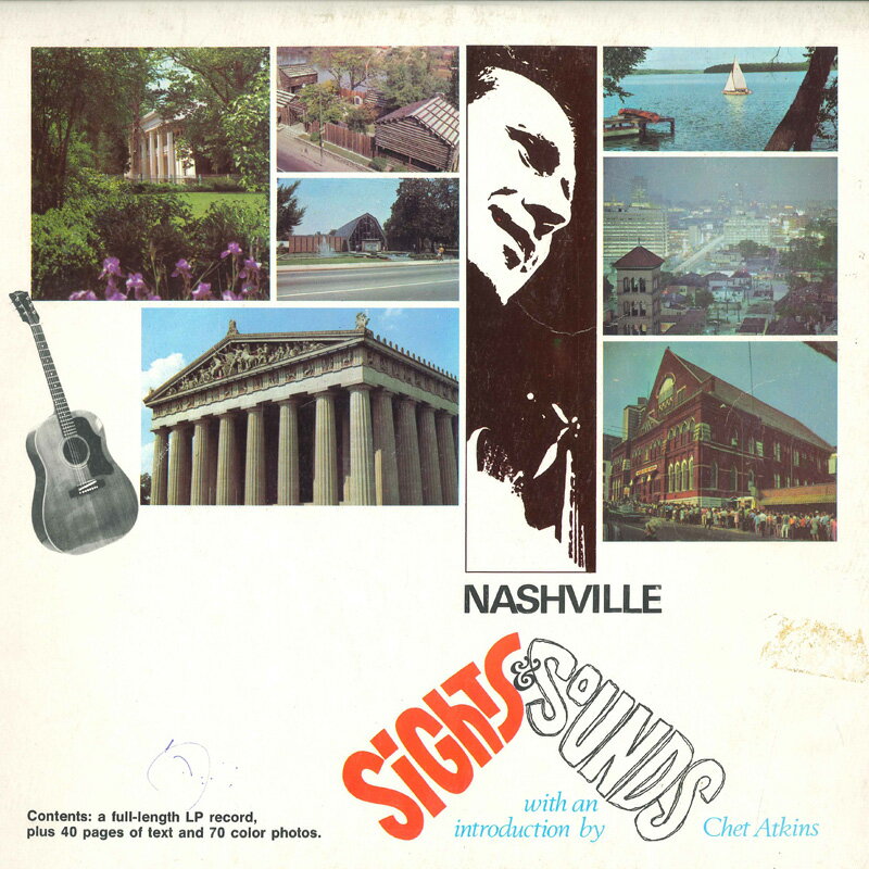 【中古】米LP Nashville Pickers Nashville Sights &amp; Sounds (tourist guide to Nashvil AS1970 AURORA /00400
