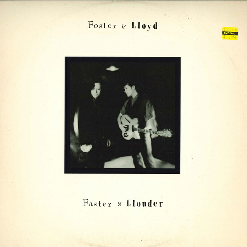 【中古】米LP Foster & Lloyd Faster & Llouder 95871R RCA /00260