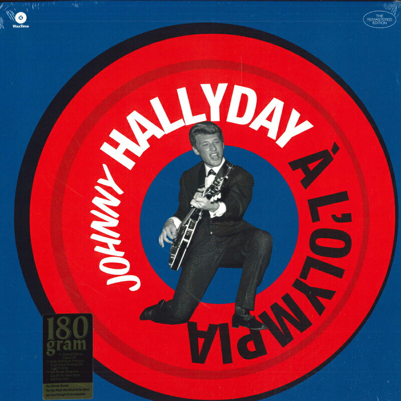 【新品】米LP Johnny Hallyday Johnny A LOlympia 772264 WaxTime /00260