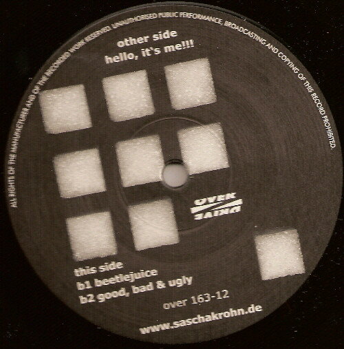 【中古】独12” Sascha Krohn Hello, Its Me!!! EP OVER16312 Overdrive /00250