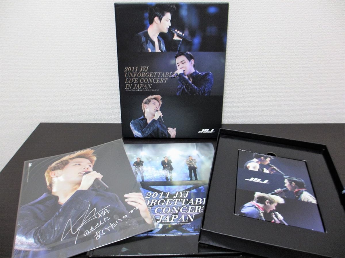 2discs DVD JYJ, ユチョン 2011 Jyj Unforgettable Live Concert In Japan  /00220