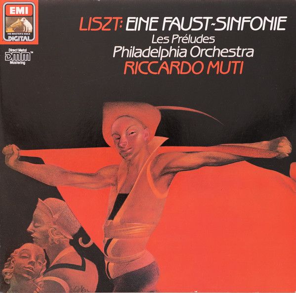 š2LP Franz Liszt - Riccardo Muti, T Eine Faust-Sinfonie / Les Prel...