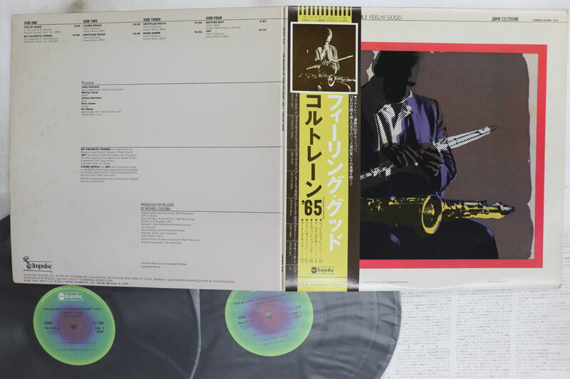 ・アーティスト John Coltrane ・タイトル Mastery Of John Coltrane / Vol. I Feelin' Good ・レーベル・型番 ABC IMPULSE YB85112AI ・フォーマット LPレコード ・コンディション(盤) 良い (VG+) ・コンディション(ジャケット) 可 (VG) ・コンディション(帯) 良い (VG+) ・特記事項 【ライナー付き】 【カバーに目立つ染み】 実際に発送される商品の画像です 【ご購入前に必ずご確認ください】 ・本店サイト(www.recordcity.jp)とは価格、送料が違います ・本店サイト、その他支店のオーダーとは同梱発送できません ・注文確定後に別の注文を頂いた場合、注文同士の同梱は致しかねます。 ・別倉庫から発送しているため、店頭受け渡しは対応しておりません ・一部商品は他の通販サイトでも販売しているため、ご注文のタイミングによっては商品のご用意ができない場合がございます。 ・土日祝日はお休みです 金曜・祝前日9時以降のご連絡またはご入金は、返答または発送が週明け・祝日明けに順次対応となります。 ・ご購入後のキャンセル不可 ご購入後のキャンセルはいかなる理由においてもお受けできません。ご了承の上、ご購入くださいませ。 ・日本郵便(ゆうパック/ゆうメール)によるお届けになります。 ・中古品であることをご理解ください 当ストアでは中古商品を主に販売しております。中古品であることをご理解の上ご購入ください。また、一部商品はRecordCityオンラインストアで試聴可能です。 ・返品について お客様のご都合による返品は一切承っておりません。 表記の内容と実際の商品に相違がある場合、また針飛び等で返品・返金をご希望される場合は、商品の到着後1週間以内にご連絡ください。商品の返送をこちらで確認後、キャンセル・返金を行います。 コンディションVG以下の商品は返品できません。プレイに影響のない表面のこすれ傷、プレス起因のノイズ盤は返品の対象外です。 【コンディション表記】 ・ほぼ新品(M-)(Like New) 完全な新品。未使用。当店ではほぼ使用しません ・非常に良い(EX)(Excellent) 中古盤として美品な状態。わずかな経年を感じるものの傷みを感じさせない、当店基準で最高の状態 ・良い(VG+)(Very Good Plus) 丁寧に扱われた中古品で、軽い使用感がみられる。 ・可(VG)(Acceptable) 使い込まれた中古品で、「良い」よりもさらに使用感がみられる。 ・悪い(VG-)(Bad) 状態が悪いアイテム。使用の保障はなく、再生不可、針飛び、目立つノイズがあるかもしれない。状態によるクレーム不可。返品不可。 ・非常に悪い(G)(Very Bad) 「悪い」よりさらに状態が悪いアイテム。使用の保障はなく、再生不可、針飛び、目立つノイズがあるかもしれない。状態によるクレーム不可。返品不可。 ・ジャンク(Fair)(Junk/Fair) 割れている、反っている、水ダメージがある、カビ、ジャケットが分離している、ひどい書き込み、ひどい擦れなど最低の状態。使用の保障はなく、再生不可、針飛び、目立つノイズがあるかもしれない。状態によるクレーム不可。返品不可。 ・ジャンク(Poor)(Junk/Poor) 割れている、反っている、水ダメージがある、カビ、ジャケットが分離している、ひどい書き込み、ひどい擦れなど最低の状態。使用の保障はなく、再生不可、針飛び、目立つノイズがあるかもしれない。状態によるクレーム不可。返品不可。