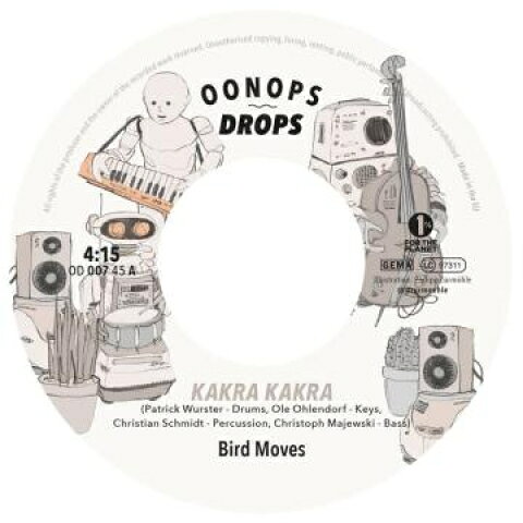 ・アーティスト Bird Moves ・タイトル Kakra Kakra / Easebound ・レーベル・型番 Oonops Drops OD00745 ・フォーマット 7インチレコード ・コンディション(盤) 新品 (M) ・コンディション(ジャケット) ・コンディション(帯) オビなし ・特記事項 サンプル画像です。実際の商品の画像ではありません 商品写真はバーコード/カタログ番号に対応したサンプル画像ですので、お送りする商品の画像ではありません。帯やライナーなどの付属品は、特記事項に記載されている場合のみ含まれます。プロモやカラーレコードなどの仕様についても、該当する場合のみ特記事項に記載しています。 【ご購入前に必ずご確認ください】 ・本店サイト(www.recordcity.jp)とは価格、送料が違います ・本店サイト、その他支店のオーダーとは同梱発送できません ・注文確定後に別の注文を頂いた場合、注文同士の同梱は致しかねます。 ・別倉庫から発送しているため、店頭受け渡しは対応しておりません ・一部商品は他の通販サイトでも販売しているため、ご注文のタイミングによっては商品のご用意ができない場合がございます。 ・土日祝日はお休みです 金曜・祝前日9時以降のご連絡またはご入金は、返答または発送が週明け・祝日明けに順次対応となります。 ・ご購入後のキャンセル不可 ご購入後のキャンセルはいかなる理由においてもお受けできません。ご了承の上、ご購入くださいませ。 ・日本郵便(ゆうパック/ゆうメール)によるお届けになります。 ・中古品であることをご理解ください 当ストアでは中古商品を主に販売しております。中古品であることをご理解の上ご購入ください。また、一部商品はRecordCityオンラインストアで試聴可能です。 ・返品について お客様のご都合による返品は一切承っておりません。 表記の内容と実際の商品に相違がある場合、また針飛び等で返品・返金をご希望される場合は、商品の到着後1週間以内にご連絡ください。商品の返送をこちらで確認後、キャンセル・返金を行います。 コンディションVG以下の商品は返品できません。プレイに影響のない表面のこすれ傷、プレス起因のノイズ盤は返品の対象外です。 【コンディション表記】 ・ほぼ新品(M-)(Like New) 完全な新品。未使用。当店ではほぼ使用しません ・非常に良い(EX)(Excellent) 中古盤として美品な状態。わずかな経年を感じるものの傷みを感じさせない、当店基準で最高の状態 ・良い(VG+)(Very Good Plus) 丁寧に扱われた中古品で、軽い使用感がみられる。 ・可(VG)(Acceptable) 使い込まれた中古品で、「良い」よりもさらに使用感がみられる。 ・悪い(VG-)(Bad) 状態が悪いアイテム。使用の保障はなく、再生不可、針飛び、目立つノイズがあるかもしれない。状態によるクレーム不可。返品不可。 ・非常に悪い(G)(Very Bad) 「悪い」よりさらに状態が悪いアイテム。使用の保障はなく、再生不可、針飛び、目立つノイズがあるかもしれない。状態によるクレーム不可。返品不可。 ・ジャンク(Fair)(Junk/Fair) 割れている、反っている、水ダメージがある、カビ、ジャケットが分離している、ひどい書き込み、ひどい擦れなど最低の状態。使用の保障はなく、再生不可、針飛び、目立つノイズがあるかもしれない。状態によるクレーム不可。返品不可。 ・ジャンク(Poor)(Junk/Poor) 割れている、反っている、水ダメージがある、カビ、ジャケットが分離している、ひどい書き込み、ひどい擦れなど最低の状態。使用の保障はなく、再生不可、針飛び、目立つノイズがあるかもしれない。状態によるクレーム不可。返品不可。