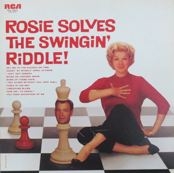 LP Rosemary Clooney Rosie Solves Swingin Riddle RJL2623 RCA Japan Vinyl /00260