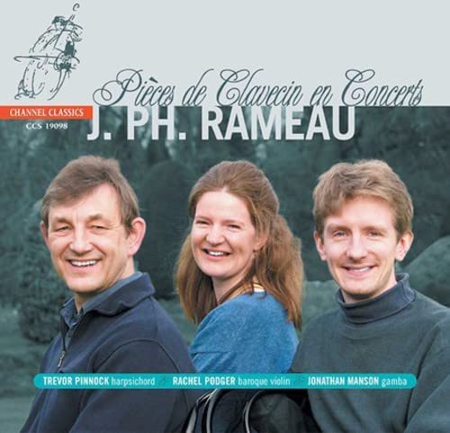 欧CD Jean-Philippe Rameau; Trevor P Pieces De Clavecin En Concerts CCS19098 Channel Classics /00110