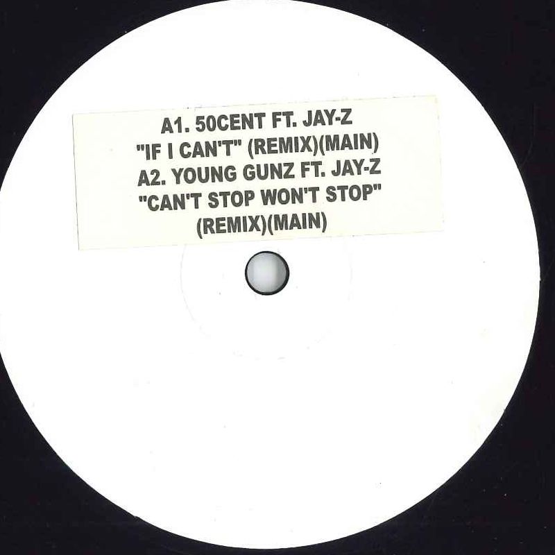 【中古】12” 50 Cent, Young Gunz, Jay-z If I Cant (Remix) / Cant Stop Wont Stop (Remix) H151008 NONE /00250