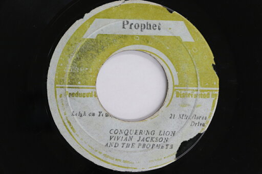 【中古】ジャマイカ7” Vivian Jackson & The Prophets Conquering Lion none Prophet /00080 【中古】ジャマイカ7” Vivian Jackson & The Prophets Conquering Lion none Prophet /00080