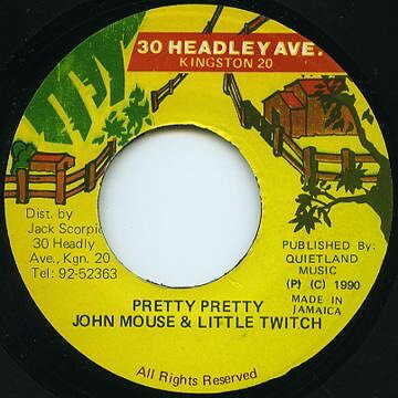 7” John Mouse , Little Twitch Pretty Pretty NONE 30 Headley Ave. /00080