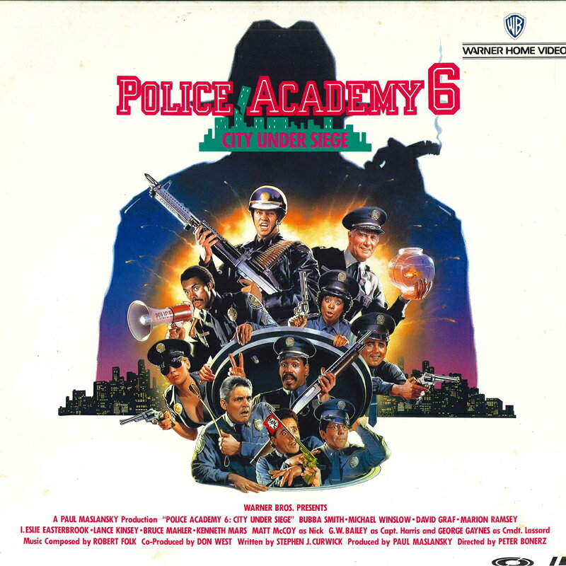 Comedy - 【中古】LASERDISC Movie 新ポリスアカデミー バトルロイヤル NJL11873 WARNER /00600
