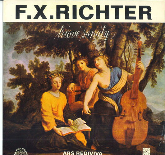LP F.x.richter, Ars Rediviva Triove Sonaty 1111105 SUPRAPHON /00260
