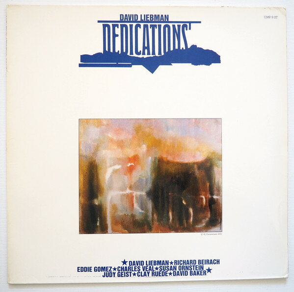 LP David Liebman Dedications CMP9ST CMP Records /00260