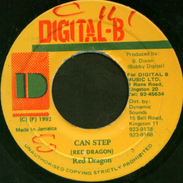 ・アーティスト Red Dragon ・タイトル Can Step ・レーベル・型番 DIGITAL-B NONE ・フォーマット 7インチレコード ・コンディション(盤) 良い (VG+) ・コンディション(ジャケット) ・コンディション...