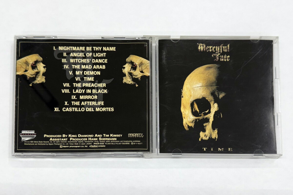 【中古】CD Mercyful Fate Time PHCR1332 Metal Blade Records /00120