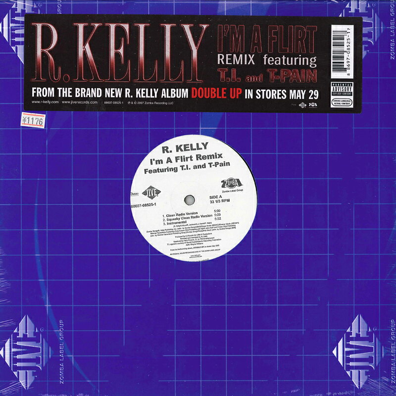 12” R. Kelly Im A Flirt 88697085251 TAVDASH /00250