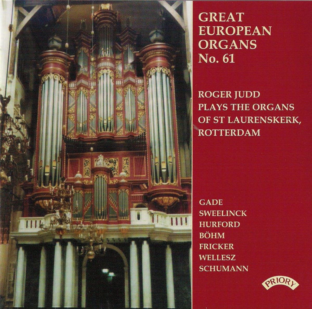 šCD Roger Judd Great European Organs No.61 PRCD689 ̤ /00110