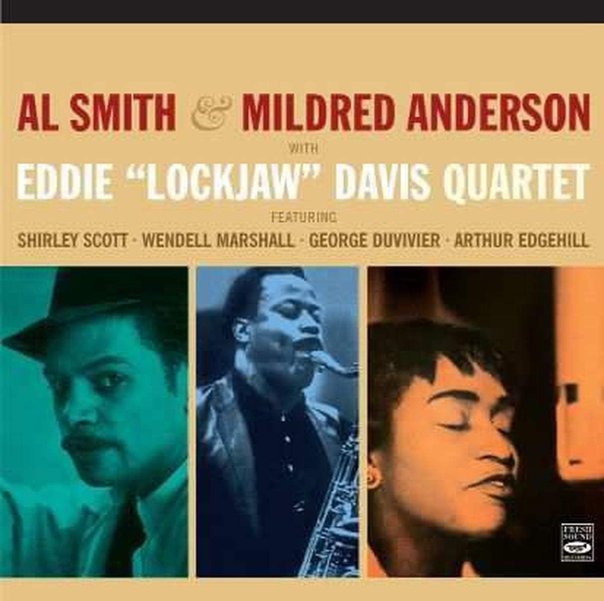 šCD AL SMITH; MILDRED ANDERSON WITH EDDIE LOCKJAW DAVIS QUARTET FS...