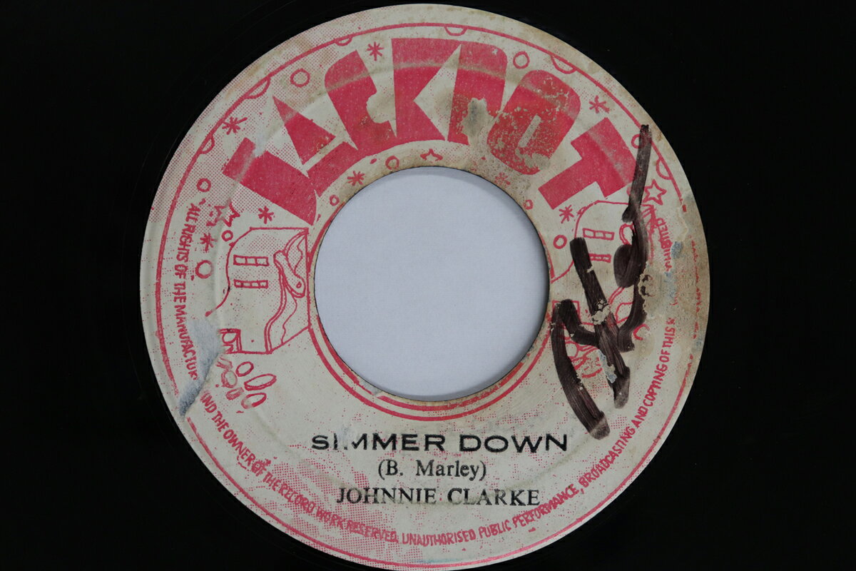ジャマイカ7” Johnny Clarke Simmer Down none Jackpot /00080