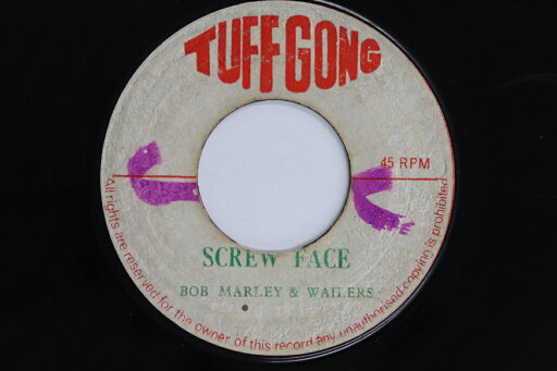 【中古】ジャマイカ7” Bob Marley & The Wailers Screw Face / Face Man NONE TUFF GONG /00080 【中古】ジャマイカ7” Bob Marley & The Wailers Screw Face / Face Man NONE TUFF GONG /00080