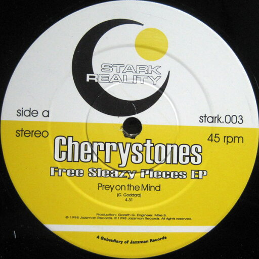 【中古】英12” Cherrystones Free Sleazy Pieces EP STARK003 Stark Reality /00250 【中古】英12” Cherrystones Free Sleazy Pieces EP STARK003 Stark Reality /00250