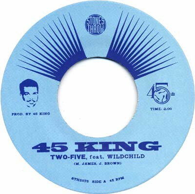 【中古】米7” 45 King, Wildchild Two-Five STH7025 Stones Throw Records /00080