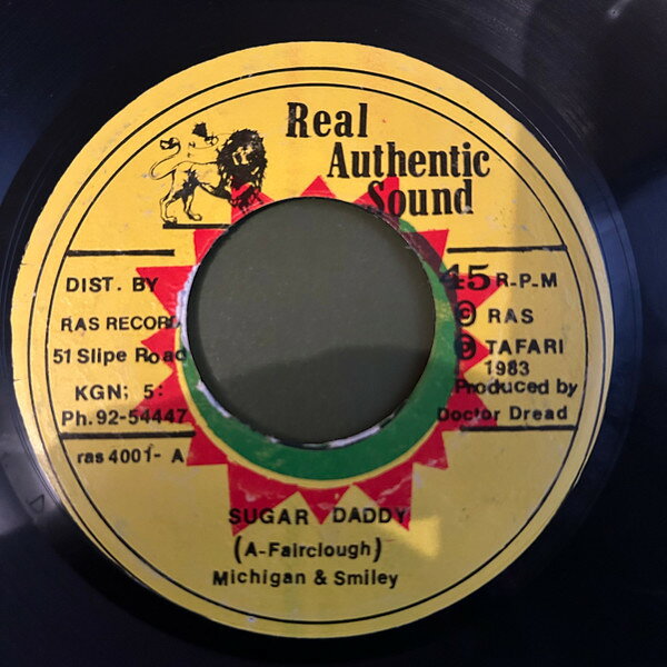Artist Name: B - 【中古】7” Michigan & Smiley Sugar Daddy RAS4001 Real Authentic Sound /00080