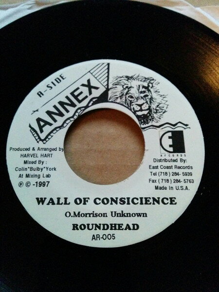 7” Round Head Wall Of Conscience AR005 Annex /00080