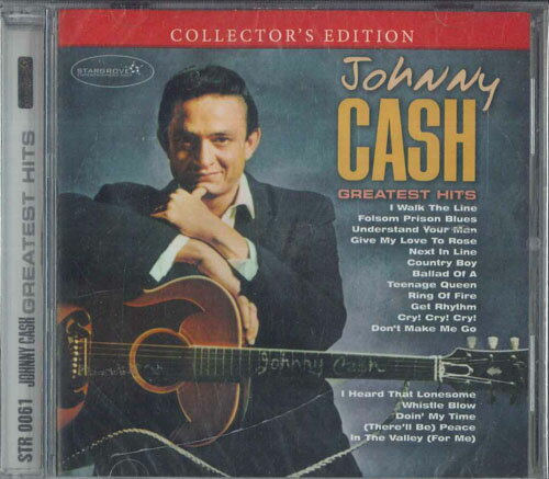 CD Johnny Cash Greatest Hits Collectors Edition STR0061 STARGROVE ENTERTAINM 未開封 /00110