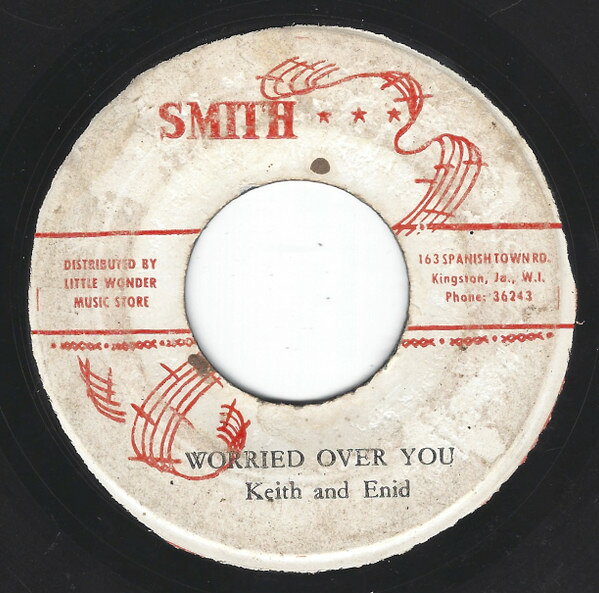 【中古】7” Keith &amp; Enid Worried Over You / Everything Will Be Alright NONE Smith /00080