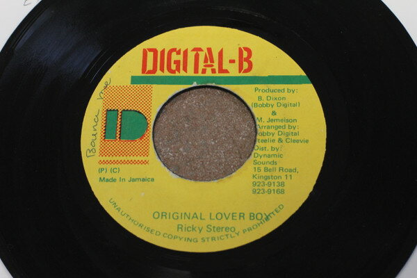 7” Ricky Stereo Original Lover Boy NONE Digital-B /00080