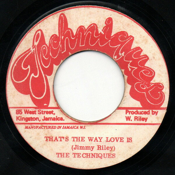 【中古】7” Techniques Thats The Way Love Is NONE Techniques /00080
