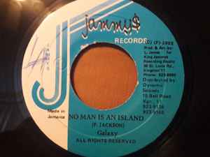 【中古】ジャマイカ7” Galaxy P No Man Is An Island none Jammys Records /00080