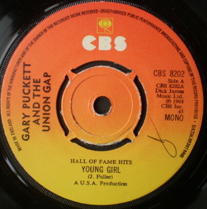 【中古】英7” Gary Puckett & The Union Gap Young Girl CBS8202 CBS /00080 【中古】英7” Gary Puckett & The Union Gap Young Girl CBS8202 CBS /00080