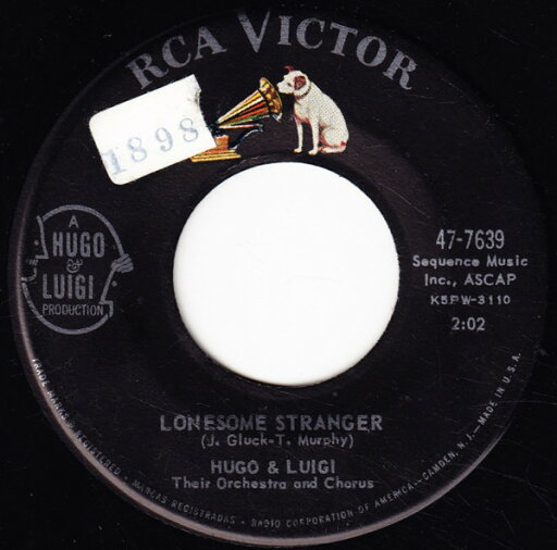 【中古】米7” Hugo & Luigi Lonesome Stranger 477639 RCA Victor /00080 【中古】米7” Hugo & Luigi Lonesome Stranger 477639 RCA Victor /00080
