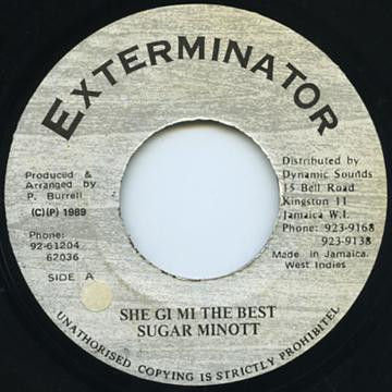 7” Sugar Minott She Gi Mi The Best NONE Exterminator /00080