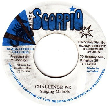 7” Singing Melody Challenge We NONE Black Scorpio /00080