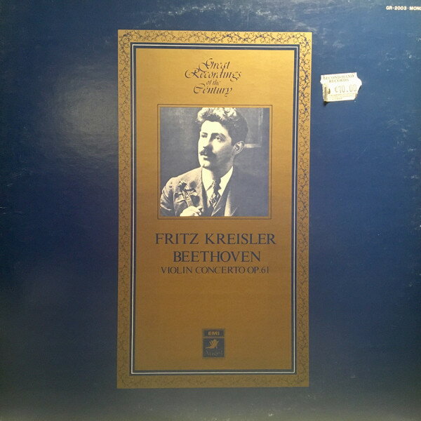 【中古】LP Ludwig van Beethoven / London Violin Concerto In D, Op. 61 GR2003 Angel Records /00260