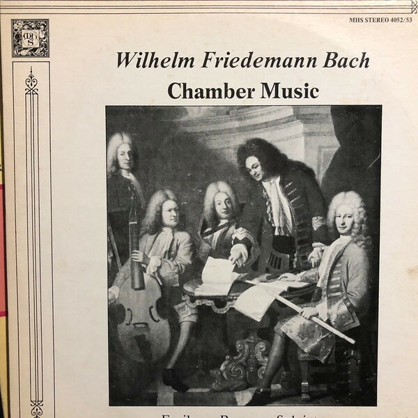 【中古】2discs LP Wilhelm Friedemann Bach Chamber Music MHS405253 Musical Heritage Soc /00520