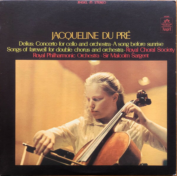 【中古】LP Frederick Delius , Jacqueline Concerto For Cello And Orchestra / Songs Of Farewel S36285 Angel Records /00260