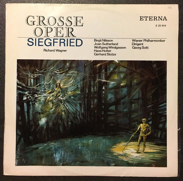 LP Richard Wagner , Birgit Nilsso Siegfried 820944 ETERNA /00260