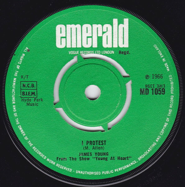 7” James Young I Protest MD1059 EMERALD /00080