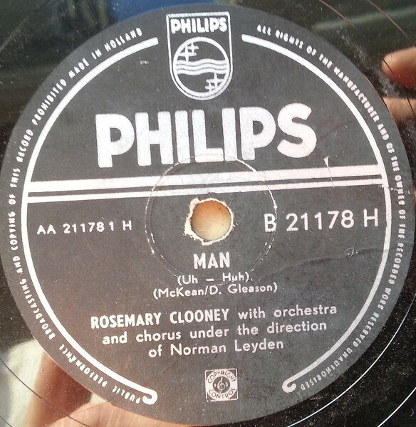 【中古】78RPM/SP Rosemary Clooney Man / Woman H21178H PHILIPS /00500