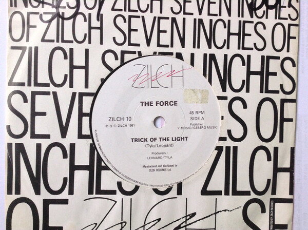 【中古】7” Force Trick Of The Light ZILCH1 Zilch /00080