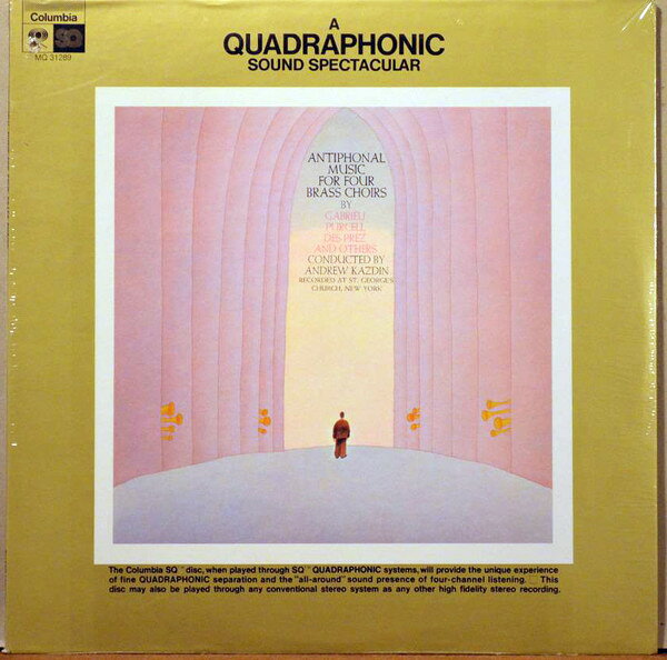 Record - 【中古】LP Columbia Brass Ensemble Antiphonal Music For Four Brass Choirs MQ31289 Columbia Masterworks /00260
