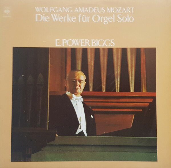 古典 - 【中古】LP Wolfgang Amadeus Mozart , E. P Die Werke Fur Orgel Solo CBS61860 CBS /00260
