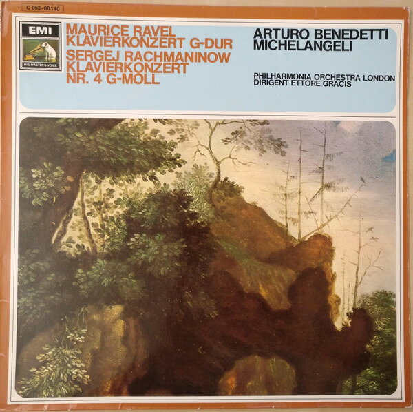 LP Maurice Ravel , Sergei Rachman Klavierkonzert In G-Dur / Klavierkonzert Nr.4 In G- 1C05300140 Die Stimme Seines He /00260