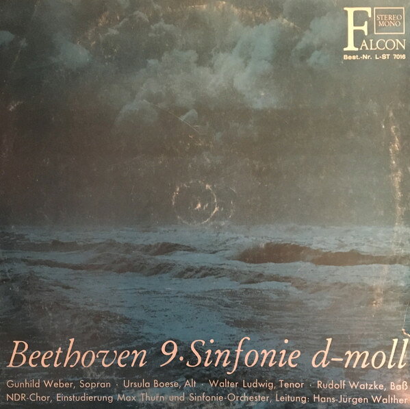 LP Ludwig van Beethoven , Gunthil 9. Sinfonie D-Moll LST7016 Falcon /00260