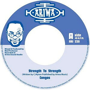 7” Congos / Mad Professor Strength To Strength / Strong Strong Dub ARI239 Ariwa /00080