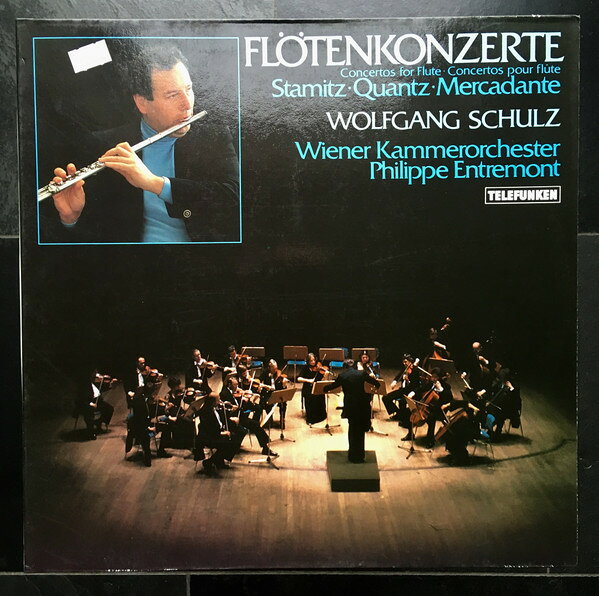 LP Wolfgang Schulz , Carl Stamitz Flotenkonzerte 642814AW Telefunken /00400